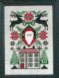 2010 Prairie Schooler Limited Edition Santa's House